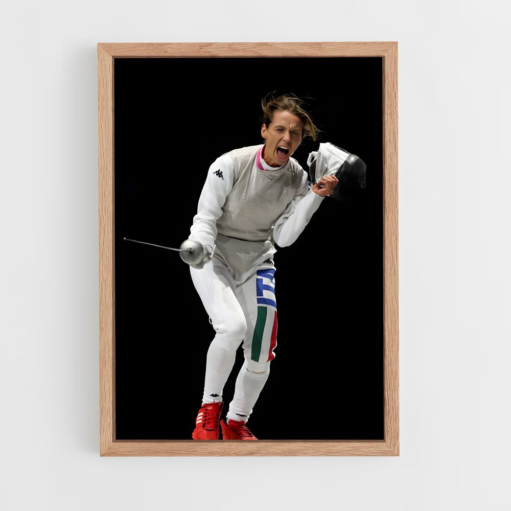 Poster Duel d'Épée – affiche Escrime (vue 4)